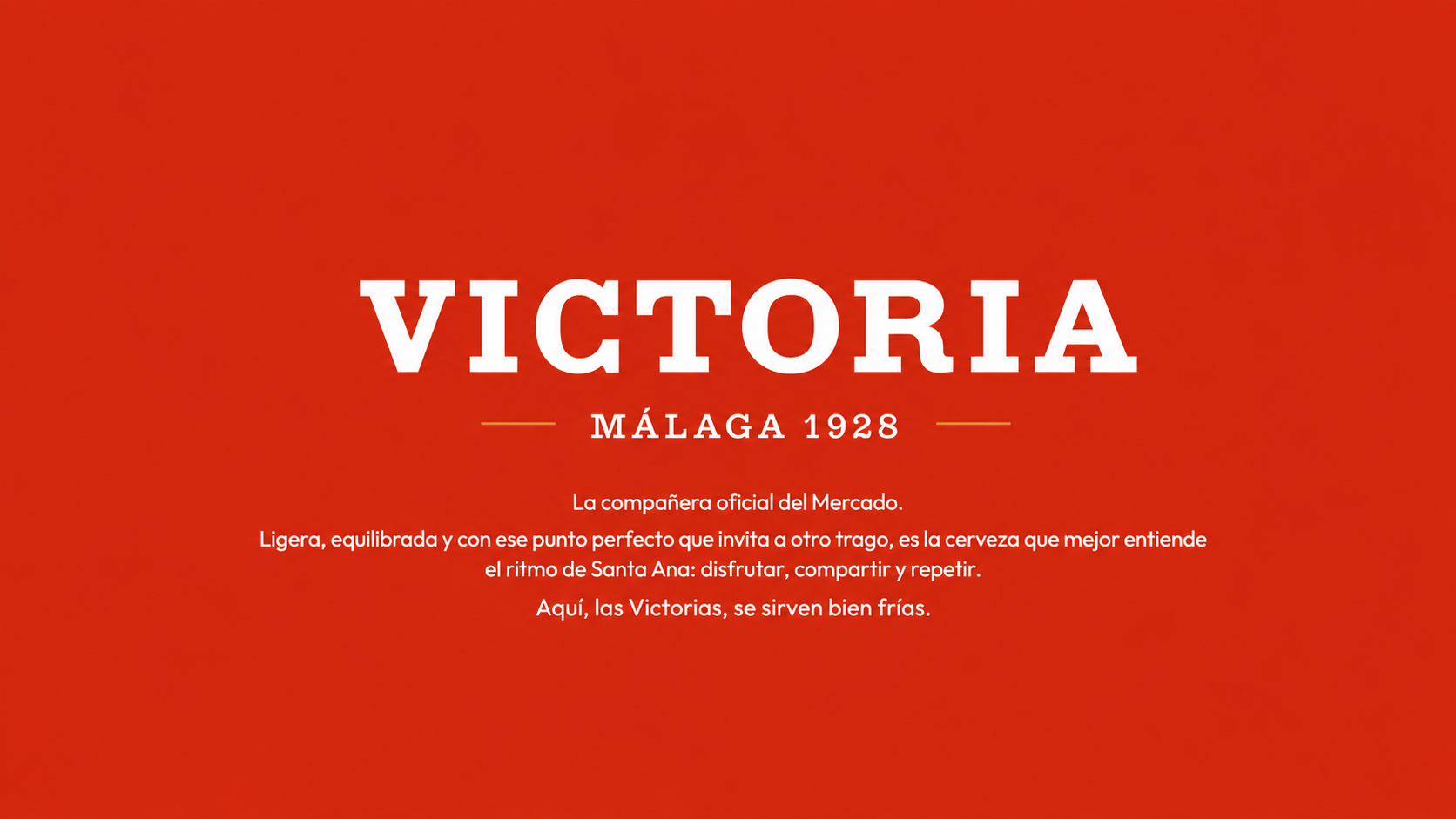 Concepto gastronómico de Mercado SantaAna - Victoria